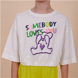 GFTY3353U футболка-топ для девочек (1 шт в кор.)