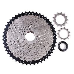 Кассета SUNSHINE MTB. 12 скоростей. 11-46T. HR12-46. никелиров. ALU паук. 570 г /уп 20/