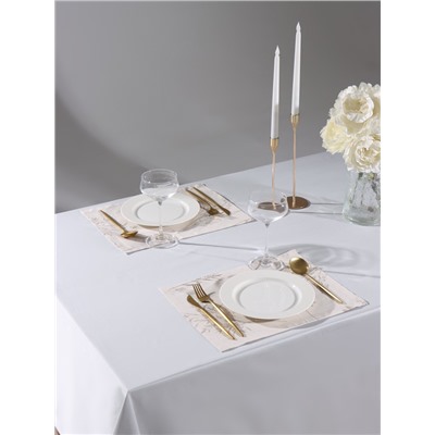 Набор салфеток «Этель» Flower herbarium, 30×40 см - 2 шт., 100% хлопок, репс 210 г/м²