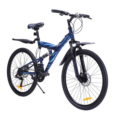 Велосипед 26" рама 18" 21sp KRYPTON PHANTOM синий тёмный металлик