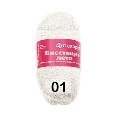 Пряжа Пехорка Блестящее Лето