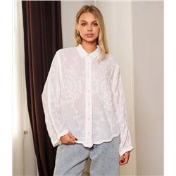 Блуза #КТ809 (5), белый