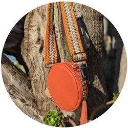 Pelle Redondo (260) NARANJA-CINTURON BOLSOS (110)-6 (3) АКЦИЯ