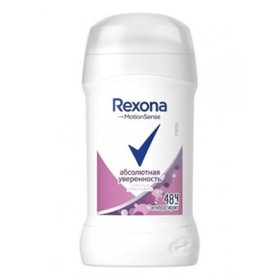 Rexona deo stick 40мл. Абсолютная уверенность