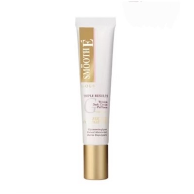 Сыворотка для кожи вокруг глаз Smooth E Gold Perfect Eye Solution Тройной эффект 15 гр