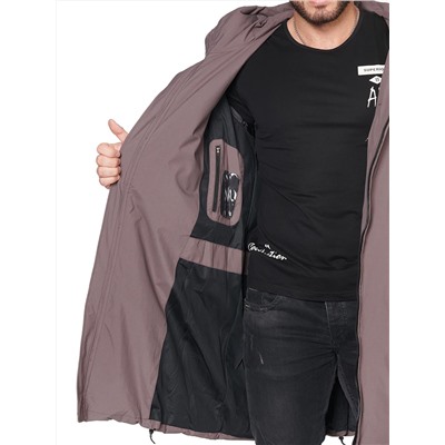 Пальто A-8816 Кофейный