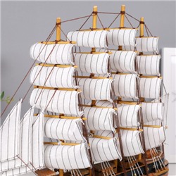 Макет парусного корабля 48х46 см / SH555-50 /уп 6/