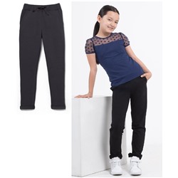 Брюки дев Cherubino 70064-48 сер М 30%