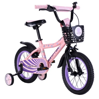 Велосипед 14" Krypton Candy Dream KC02PV14 розовый-фиолетовый