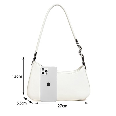 Женская сумка, кожа, MIRONPAN  521209 Молочный