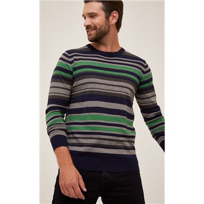 Джемпер F021-15-2056 navy-salad