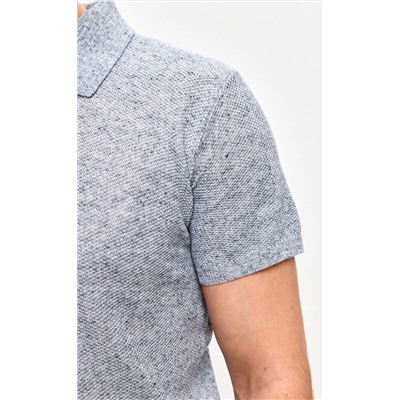 Футболка лен F011-06LN l.blue