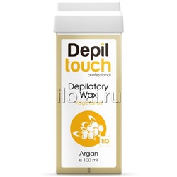 Тёплый воск с растительными маслами «Аргана» Depiltouch 100 мл