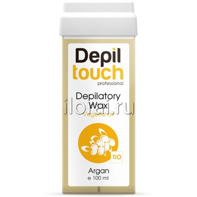 Тёплый воск с растительными маслами «Аргана» Depiltouch 100 мл