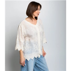 Блуза #КТ42 (4), светло-бежевый