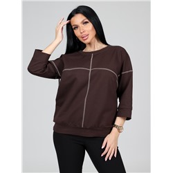 Николет - свитшот коричневый