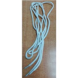 Шнурки бел круглые 100 см