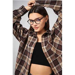 Рубашка женская в клетку Happyfox