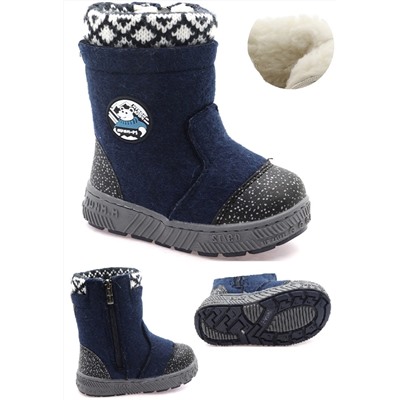 Валенки  М.Мичи мл9425а-7 син ( 2,0)