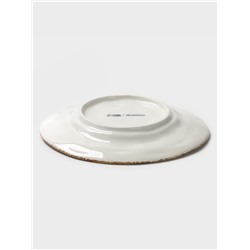 Тарелка Magistro Alpine Frost, d=18 см, фарфор, белая