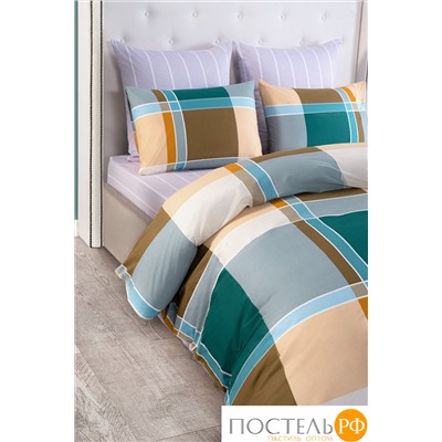 MedSleep ДЮРЕН КПБ 200х220( +/-5см)-1/215х250-1/50х70-2, 4 пр., хл./сатин