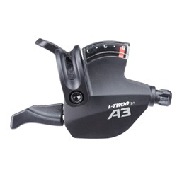 MTB. Шифтер правый L-TWOO LTWOO A3 8ск., 2:1, Shimano совместим, Кабель со сверхнизким трением, Индикатор передачи, 135 г /уп 100/