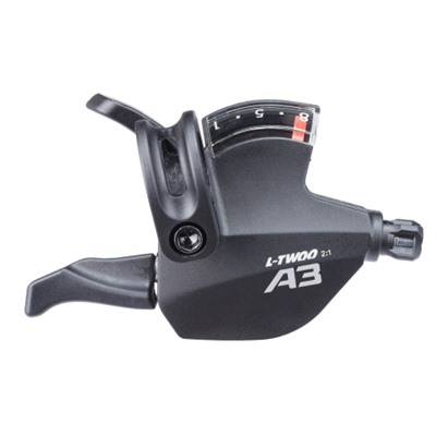 MTB. Шифтер правый L-TWOO LTWOO A3 8ск., 2:1, Shimano совместим, Кабель со сверхнизким трением, Индикатор передачи, 135 г /уп 100/