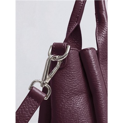 Женская кожаная сумка Richet 3101LN 806 Бордовый