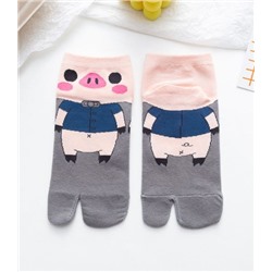 Короткие носки р.35-40 Хрюша