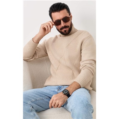 Водолазка F421-1528 beige