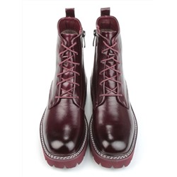 01-CY26385642-5169-21B100M VINOUS Ботинки демисезонные женские (натуральная кожа, байка)