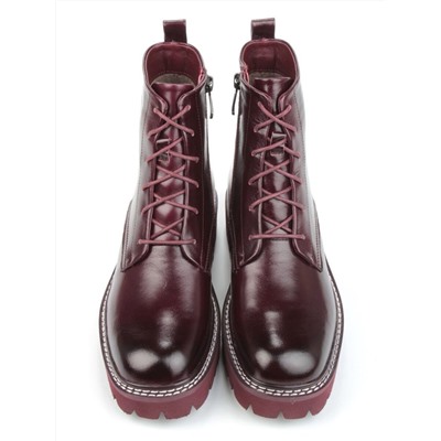 01-CY26385642-5169-21B100M VINOUS Ботинки демисезонные женские (натуральная кожа, байка)