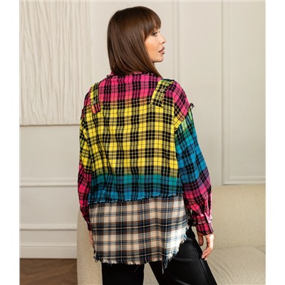 Рубашка #КТ36386, розовый