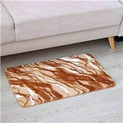 Коврик SAVANNA «Мечта», 50×80 см, бежевый