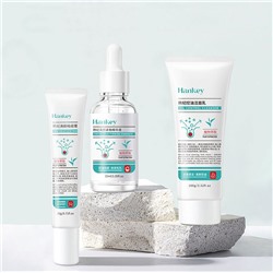 Набор анти-акне для жирной кожи с салициловой и гиалуроновой кислотами 3 в 1 Hankey