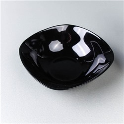 Салатник квадратный 500 мл Черный тарелка глубокая  BNFW65 (Black) /уп 72/