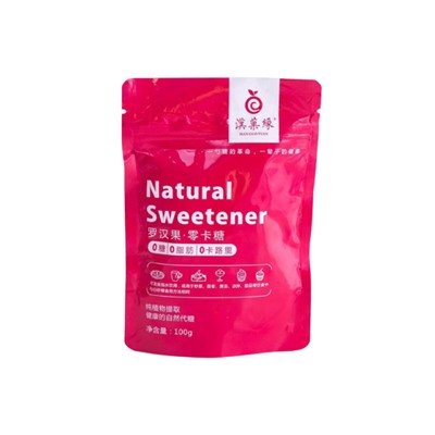 Натуральный подсластитель, сахар из архана 0 калорий (Monk fruit) 100 гр от Han Guo Yuan Monkfruit Sweetener 100g