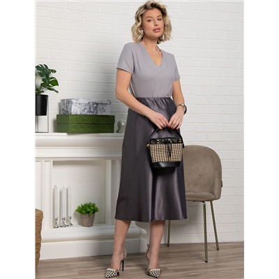 Юбка Коссаль (пыльно-графитовая) Ю15316-46М