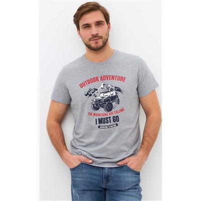 Футболка F511-06-881 grey melange