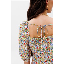 KOKOdea 8.23 принт_полевые_цветы, Платье