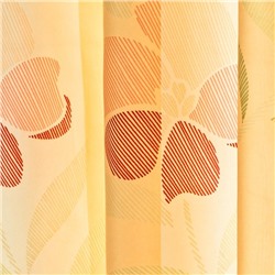 Комплект штор Microfiber-4, желтый (df-200009-gr)