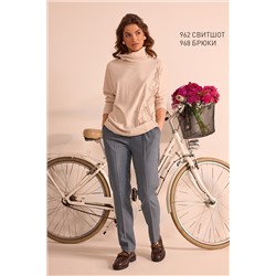 NiV NiV fashion 962 светло-бежевый, Свитшот