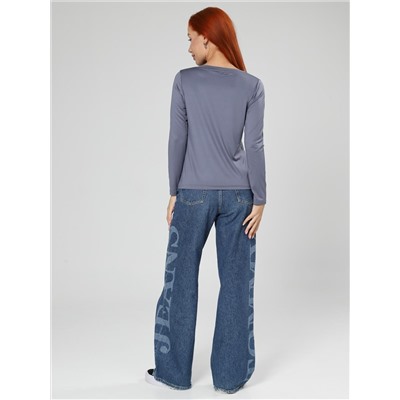 Энкар - лонгслив серый