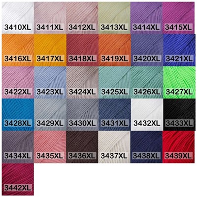 Пряжа Gazzal Baby Cotton XL