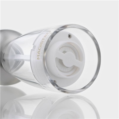 Мельница для специй Magistro Chrono, 17 см, металлик