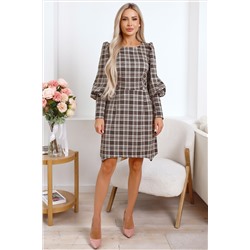 Платье Фелиция НЬЮ (коричневое) П15484-45М