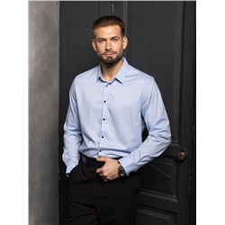 003J Мужская рубашка JenTa голубой