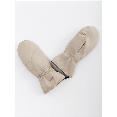 Варежки женские бежевый