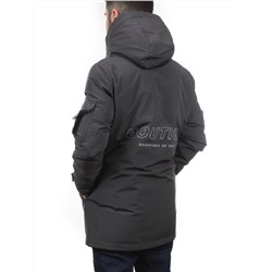 8895 DK. GRAY Куртка мужская зимняя облегченная (130 гр. холлофайбер)