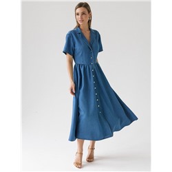 Платье из лиоцелла под деним